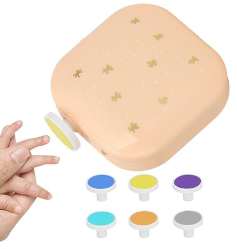 Huayeex Babynagelknipser - Babynagelknipser Elektrisch Mit USB-Aufladung | Maniküregerät Mit LED-Beleuchtung Und 6 Schleifaufsätzen Für Unterwegs Zuhause Salon