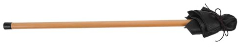 DIYEAH Bâton de bois Mahl de 52 cm (20,5 pouces), outil de support pour la main des artistes, pour des coups de pinceau précis, bâton de stabilisation en bois pour les œuvres d'art à l'huile