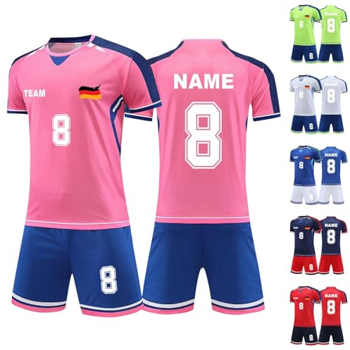 Personligt fotbollströja, tröja med eget namn, logotyp, snabbtorkande sportkläder för män kvinnor barn