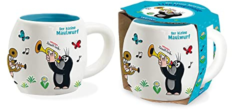 Trötsch Der kleine Maulwurf 3D Porzellantasse Lieblingstasse Musik: Kaffeetasse Teetasse Geschenkidee Geschenk Tasse