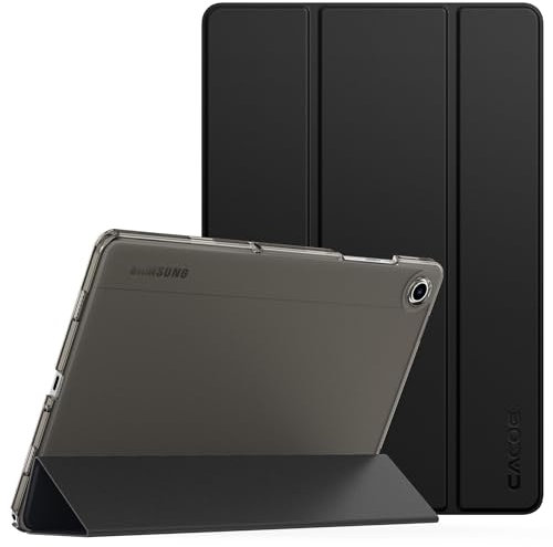 CACOE Funda Compatible con Samsung Galaxy Tab A9+ / A9 Plus 11 Pulgadas 2023-SM-X210/X216/X218, Cubierta Trasera Mate Translúcida Ultrafina (Negro)