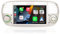 Autoradio per Fiat 500 2007-2015 Radio con Wireless CarPlay e Android Auto 7 Pollici Schermo Stereo(Bianco)