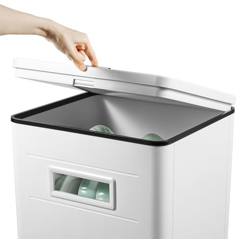 TONFEION Tischgeschirrspüler, 800W Mini Geschirrspüler mit 360°-Sprühsystem, 6 Set Kapazität, 55dB Leise, 158℉ hohe Arbeitstemperatur, 12L Kleine Spülmaschine für Küche