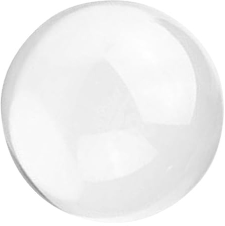 JOINPAYA Palla da Giocoleria in Acrilico Trasparente Professionale per Performance Design Elegante e Leggero per Decorazione Domestica e Spettacoli