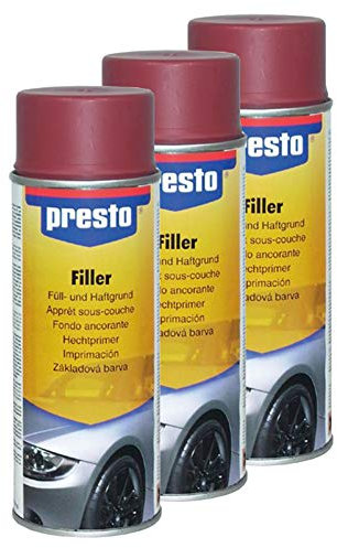 Presto 3X 308028 HAFTGRUND GRUNDIERUNG FÜLLER HAFTVERMITTLER SPRAYWEIß 400