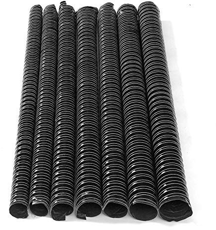 Tuyau flexible en silicone pour tuyau d'air Noir Longueur 1 m, 63mm, 1