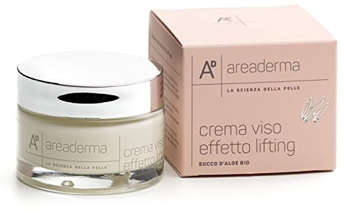Lifting Gesichtscreme Areaderma Premium; Gesichtscreme mit Anti-Aging-Effekt, ideal als Tagescreme, ideal als Make-up-Basis, hilft dem Gesicht ein realistischeres und kompaktes Aussehen. Made in Italy