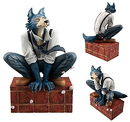 Zhongkaihua Anime Beastars Figura Legoshi Figura 17CM PVC Modello Statua Legoshi Figurine Beastars Action Figure Collezione Desktop Decorazioni Regali