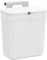Blanc premium 27X13X29 Cm Poubelle Suspendue Cuisine Avec Couvercle PP Poubelle Murale Poubelles À Compost De Cuisine Poubelles De Cuisine Peu Encombrante Pour Portes D'armoires Placard Salle De Bain