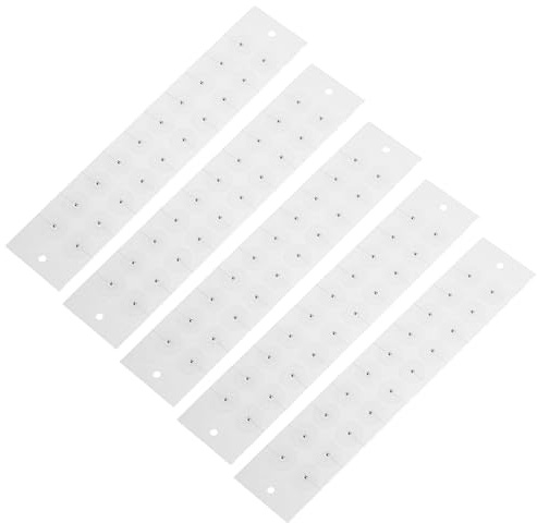 EXAOMBLE 100 Unidades Pegatinas de Acupuntura para Orejas Masaje Autoestimulación para Relajación y Alivio del Estrés en Oficina Ocio