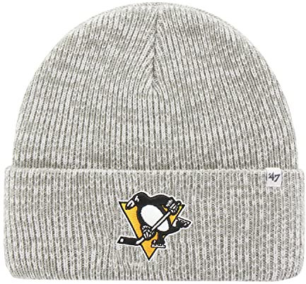 '47 Brand Knit Wintermütze - Freeze Pittsburgh Penguins grau
