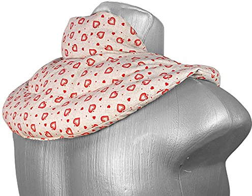 Cuscino del collo, Amore. Cuscino termico con semi di colza. Cuscino cervicale, terapia caldo e freddo