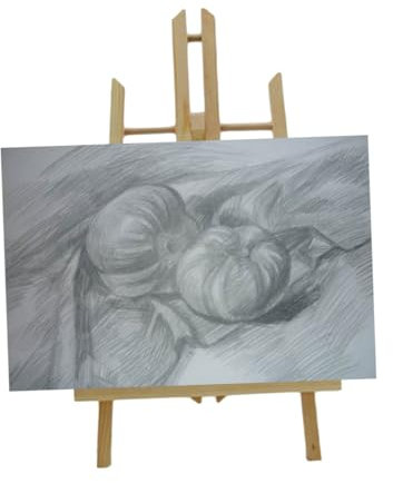 SEWACC supporto per pittura pieghevole cavalletto da tavolo per bambini cavalletto per dipingere tela kiddikutter i figli vernice cavalletto pittura supporto da disegno in legno Bambù