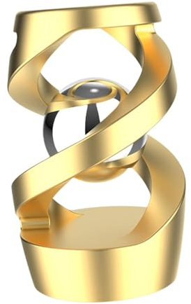 EHJRE Levitating Sphere Educational Toy for Adult Relaxation, gold