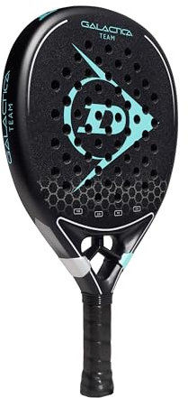 DUNLOP Padelschläger Galactica Team, Petrol Green, Silver Foil