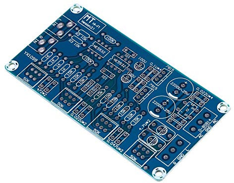 AMP PréAmplificateur Amplificateur Volume Tonalité Panneau de Contrôle Kits, Pont Redresseur Complet, Taux de Conversion Élevé, Faible Bruit, pour AC Double 15 V (10 W)