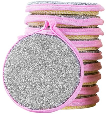 Spugne per la pulizia a due lati, cuscino da cucina per un uso rapido ed efficace come pennello