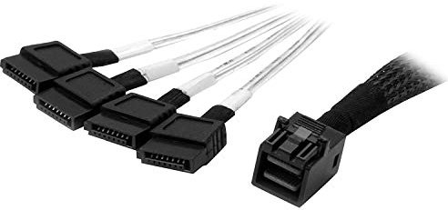 StarTech.com Internes Mini-SAS auf SATA Kabel - SFF-8643 zu 4x SATA - 1m