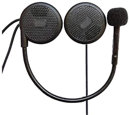 QSPORTPEAK L1M motorcykelhjälm bluetooth-headset, motorcykelheadset Bluetooth 5.0-hörlurar med stereoljudkvalitet vattentät motorcykelhjälmhögtalare, handsfree/auto-svar