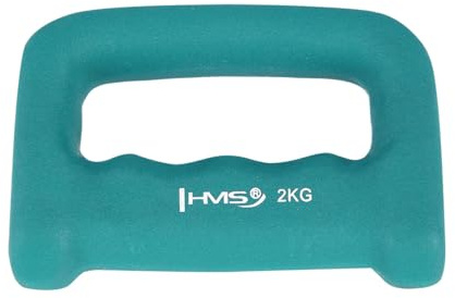 HMS Hantel gjutjärnsvikt täckt med neopren CASTET CK20 grön 2 kg