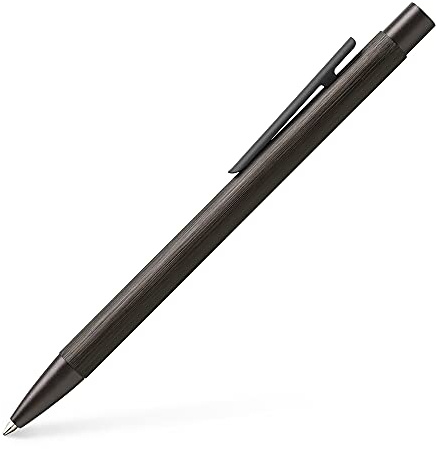 Faber-Castell 146255 - Kugelschreiber Neo Slim Aluminium, Minenstärke M, gunmetal