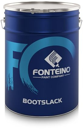 Fonteino Bootslack - Matt Farblos - Bootsfarbe Schiffslack Yachtlack Holzlack Parkettlack Treppenlack Gartenmöbellack für Holz 5L