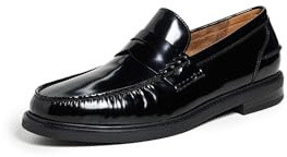 Cole HAAN Mens Pinch PREP Penny Loafer, Black Brushoff, 9 M US