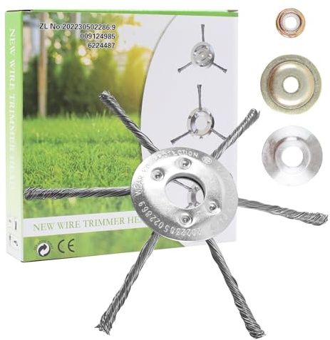 MaxEarn Tete Debroussailleuse Universelle, 200mm x 25,4mm Alésage