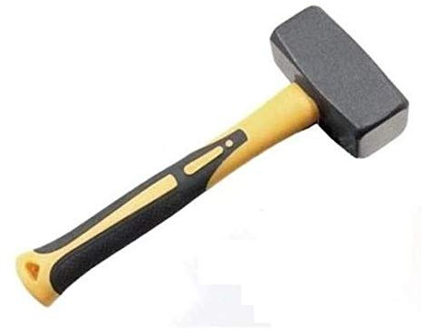 MARTELLO MAZZETTA MAZZUOLA DA MURATORE CON MANICO IN FIBRA 1,5 KG