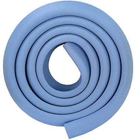 M2cbridge L-Form Extra Dicke Möbel Tisch Kantenschutz Schaumstoff Baby Sicherheit Stoßstangenschutz 2M (Blau)