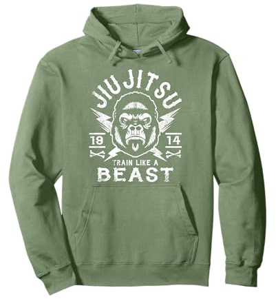 jiu jitsu brasiliano BJJ Jiu Jitsu Felpa con Cappuccio