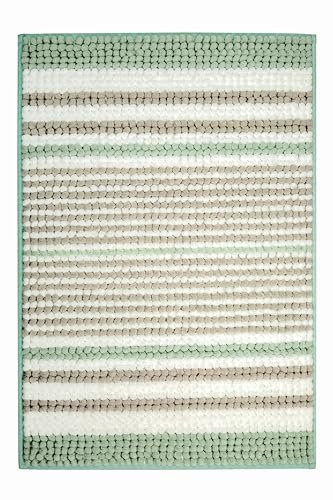 Kleine Wolke Badteppich Bola, Farbe: Maledivia, Material: 100% Polyester, Größe: 60x 90 cm