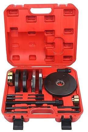 LANNADD 82mm Radlager Werkzeug, Universal Radantriebslager Montage Demontage Set, Radlager Abzieher Radnabe Ausdrücker Ausbauwerkzeug Geeignet für Alle Arten Von Radlagern