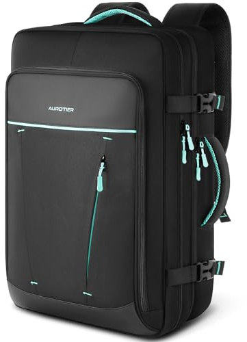 AUROTIER DJ Controller Bag for DDJ-FLX4/DDJ 200/DDJ 400/DDJ REV1, Padded DJ Backpack with Multi-pocket for 17 Inch Laptop, Cables, DJ Carrying Mixer Case with Adjustable Strap for DJ Equipment