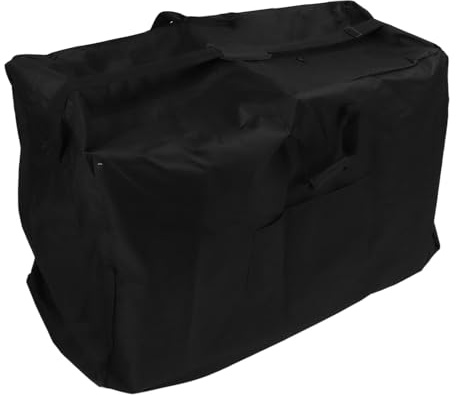 Borsa per sedia a rotelle, grande capacità, tessuto Oxford, pieghevole, borsa da viaggio per sedia a rotelle, per esterni, nero
