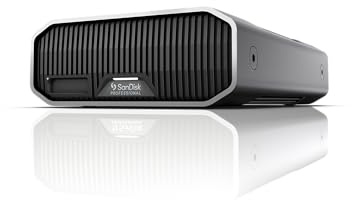 G-Drive Project 26 TB Festplatte mit großer Kapazität, Thunderbolt 3 (40Gbps), USB 3.2 Gen 2 (10Gbps), 7.200 U/min Ultrastar-Festplatte, bis zu 260 MB/s