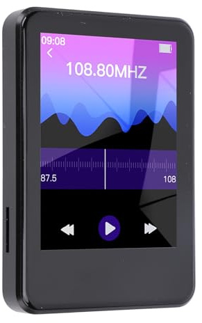 Generic Lettori MP4, Lettore Musicale MP4, Lettore Multimediale Touch Screen con Bluetooth, Touch Screen da 2,4 Pollici, Fotocamera, Video, Immagine, Radio, Libro Elettronico, Altoparlante,