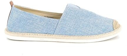 UOMO DESIGN - espadrille för män i duk - Eric, Färg: blå, 42 EU