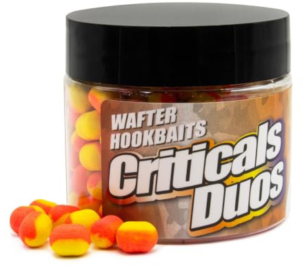 Duo Criticals 5mm Wafters Rhubarb & Custard (35g) Bait -Tech Fishing Bait