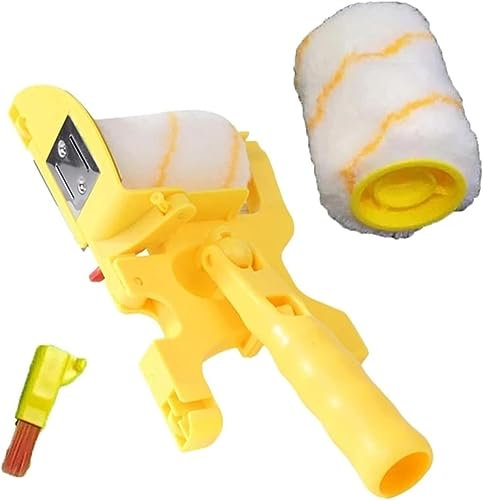 SFQEVHRZ Paint Rollers，Facade Roller， Clean Cut Roller Brush Wall Ceiling Door Painting Roller Brush Painting Edging Tools For Wall Ceiling Door