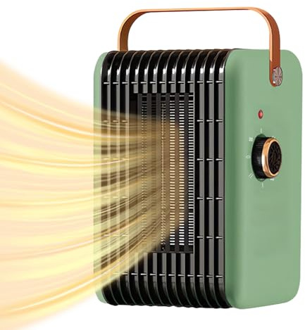 1500W Space Heater for Indoor Use PTC Portable Electric Heater 110V Fast Heating Room Small Heater Heating and Fan Modes for Desk Office Bedroom Bathroom