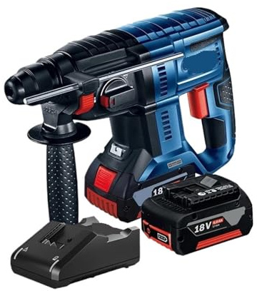 Trapano Percussione Martello Perforatore Brushless 18V 4AH Set Di Utensili Elettrici Multifunzionali Professionali Al Litio Senza Fili(4AH-P5)