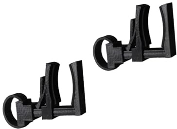 Universal Blind Stopper - 2 Pack | Secure & Quiet Roller Blinds, Stop Banging & Sliding in Wind | Easy Clip-On Design for Bottom Rail (Regular)