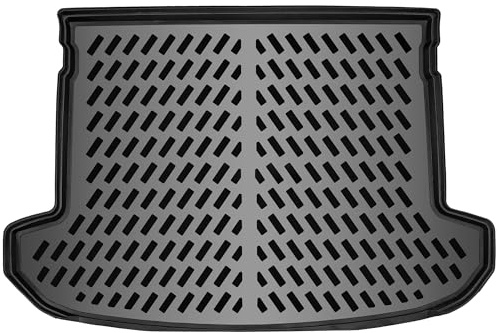 Elmasline Trunk Mat for KIA SPORTAGE 5 V 2022-2025 | Extra High 5 cm Edge | 3D Rubber Trunk Mat | Models Without Subwoofer