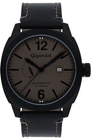 Gigandet Herren Analog Japanisches Automatikwerk Uhr mit Leder Armband AVG16-07