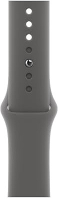 Apple Watch Band - Sportband - 46 mm - granitgrå - S/M