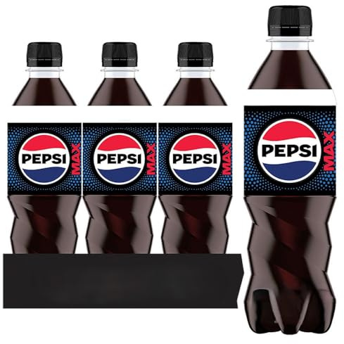 Pepsi Max No Sugar Cola Bottle 12 x 500ml