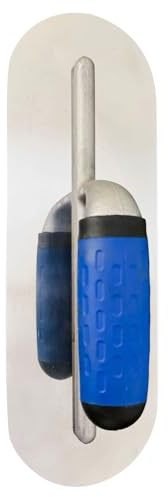 Cazzuola essenziale con bordi arrotondati, progettata per una presa comoda e un uso efficiente per progetti di costruzione, finitura, piastrelle, cazzuola