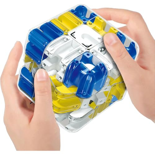 Puzzles De Boules De 3D Magic Cube - Large 3DPuzzles Maze Cube, Cube À Billes, 3D MagicCube Maze Ball Puzzle, Entraînement Cérébral pour La Conscience Spatiale