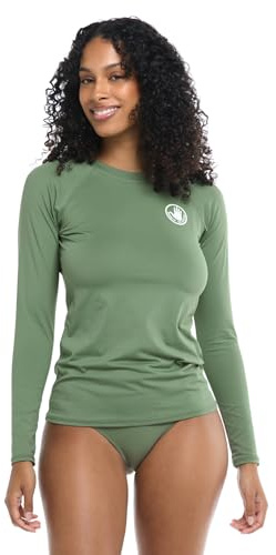 Body Glove Rash Guard Sleek T-Shirt à Manches Longues pour Femme